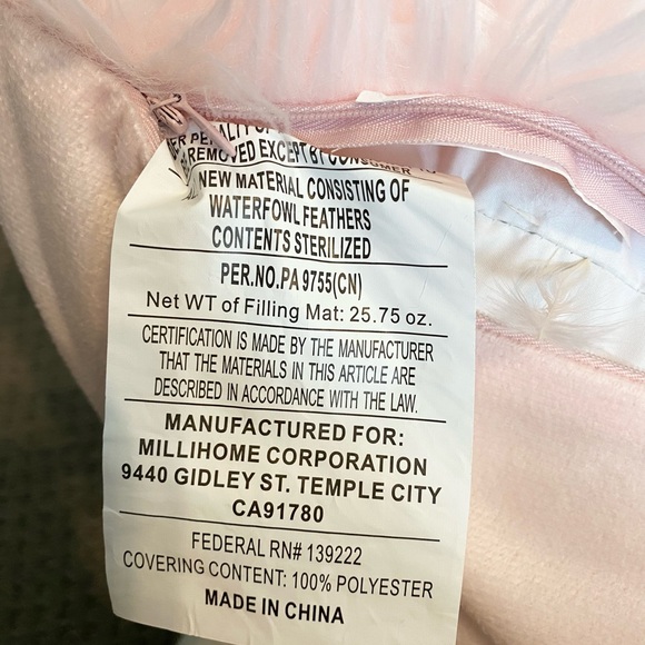 Pink Faux Fur Pillow - Picture 3 of 5